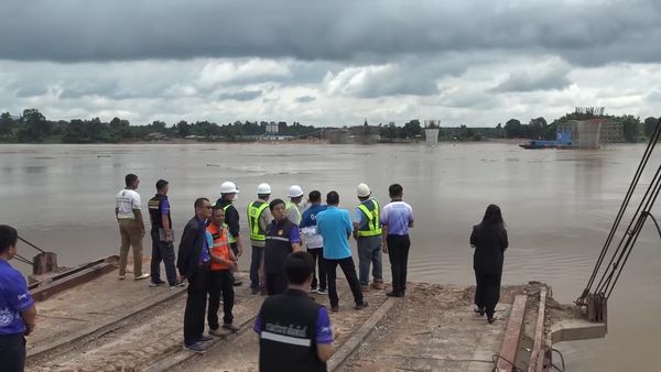 เปิด วิกฤตลุ่มน้ำโขง บึงกาฬกระทบสร้างสะพานไทยลาว-นครพนม เตือน 4 อำเภอรับน้ำ 