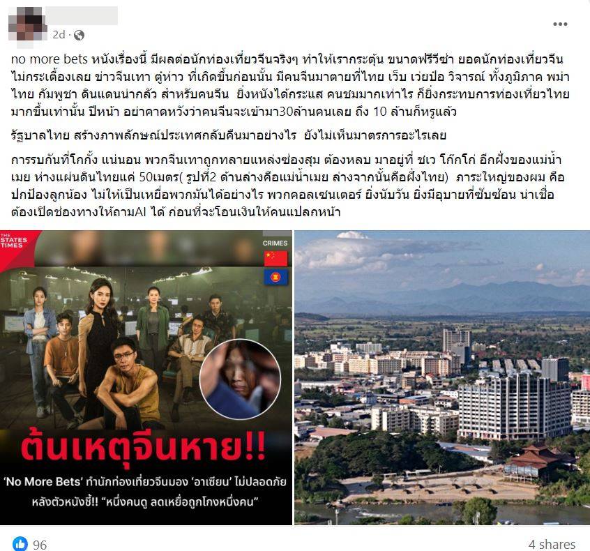ความเห็นต่อหนังเรื่อง No More Bets