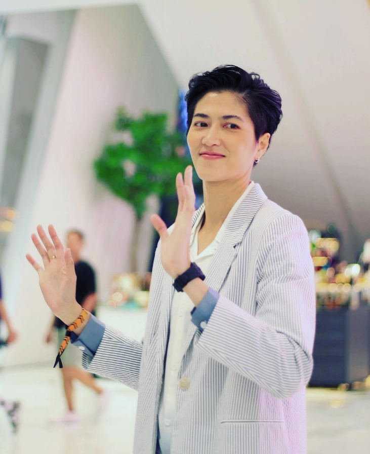 ปลื้มจิตร์ ถินขาว ลุคใหม่