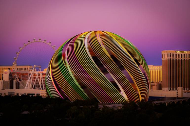 อาคาร Vegas Sphere 